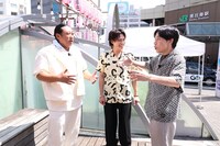 左からロバート秋山、二階堂高嗣、インパルス板倉