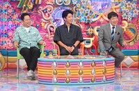 左から、ダイアン津田、フットボールアワー後藤、蛍原徹