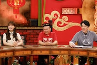 左から渋谷凪咲、かまいたち