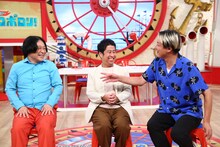 左から永野、ウエストランド井口、お見送り芸人しんいち