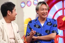 左からウエストランド井口、お見送り芸人しんいち