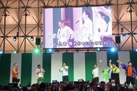 明石家さんまがサプライズで登場した「盆踊りのアシタ（カラオケ盆踊り）」の様子