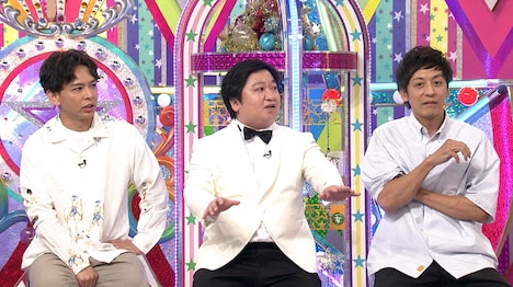 左から、さや香・石井、ニッポンの社長・ケツ、とろサーモン村田