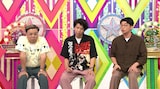 左から、とろサーモン久保田、ニッポンの社長・辻、さや香・新山