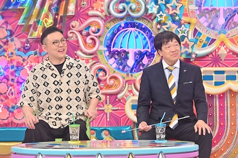 左から、ガクテンソク奥田、蛍原徹