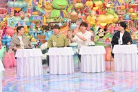 「アメトーークCLUB」の「飲み会後輩ドラフト会議」に出演する（左から）品川庄司・品川、FUJIWARA藤本、アインシュタイン河井、相席スタート山添