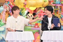 左から、アインシュタイン河井、相席スタート山添