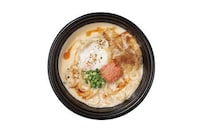 「東京たらこスパゲティ」の「明太子と豆乳のカルボナーラ」