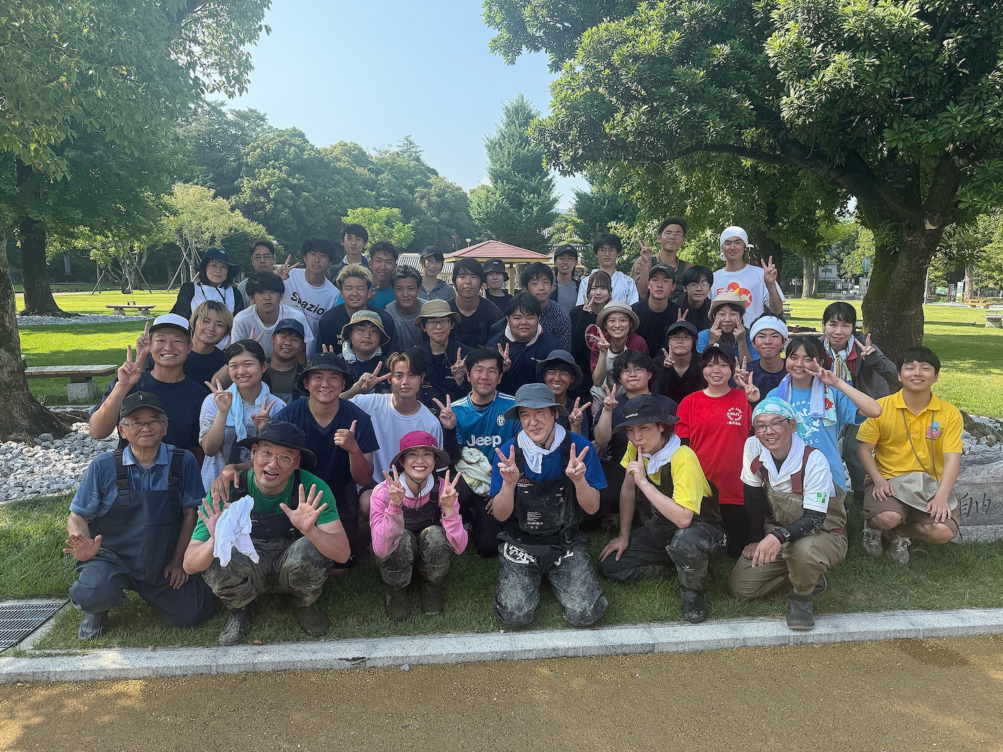 バッテリィズ「池の水ぜんぶ抜く」大阪・岸和田市にある古墳へ