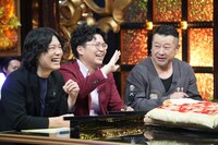 左から、9番街レトロ京極、ヤーレンズ出井、ケンドーコバヤシ