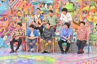 「アメトーーク！」の「細かい所にひっかかる芸人」企画に出演する（前列左から）銀シャリ橋本、バカリズム、ナイツ塙、三四郎・小宮、水田信二、（後列左から）ガクテンソク奥田、ウエストランド井口、ニッポンの社長・辻