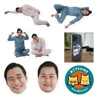 きつねのステッカー