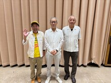 左から、きたろう、大竹まこと、斉木しげる