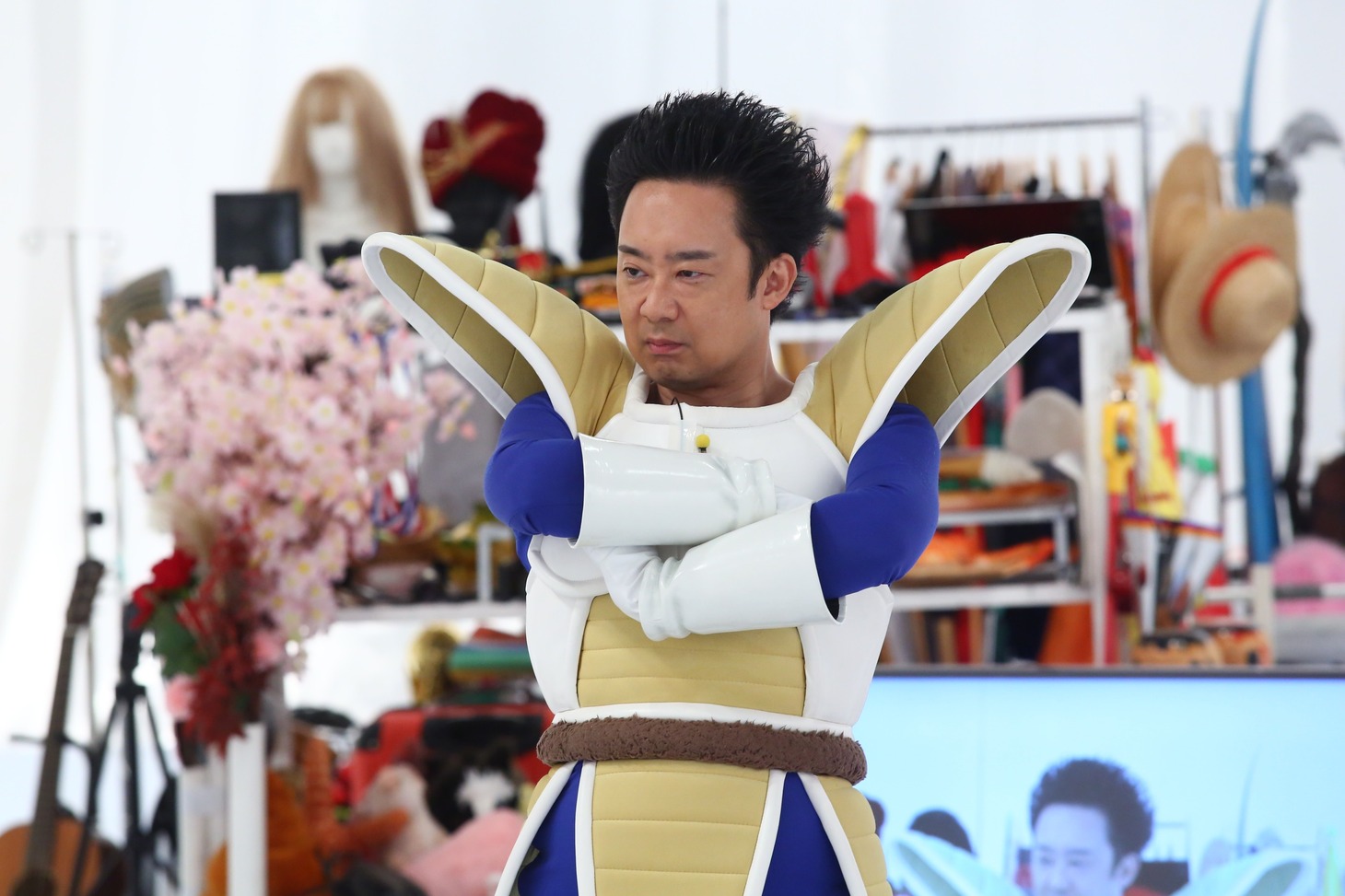 R藤本扮するベジータ