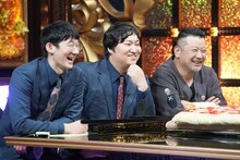 左から、ロングコートダディ、ケンドーコバヤシ