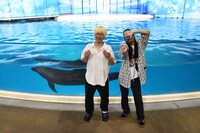 「真空ジェシカ VS イルカ in 新江ノ島水族館」終演後の真空ジェシカ