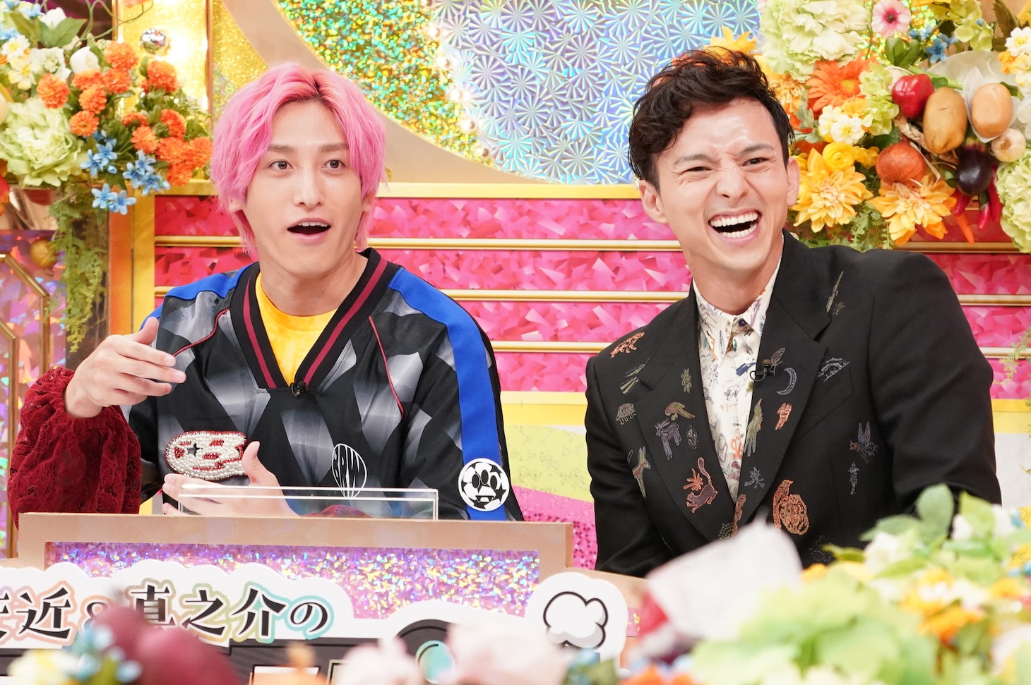左からEXIT兼近、満島真之介