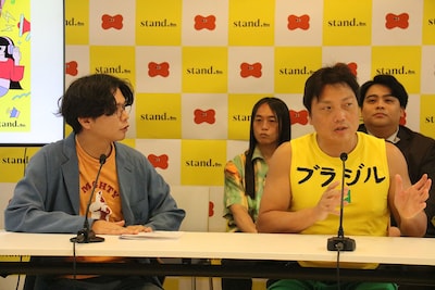 「stand.fm Thanks Fes 2025」開催発表会見の様子