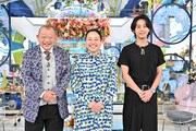 「A-Studio+」出演者。左から笑福亭鶴瓶、いとうあさこ、藤ヶ谷太輔。