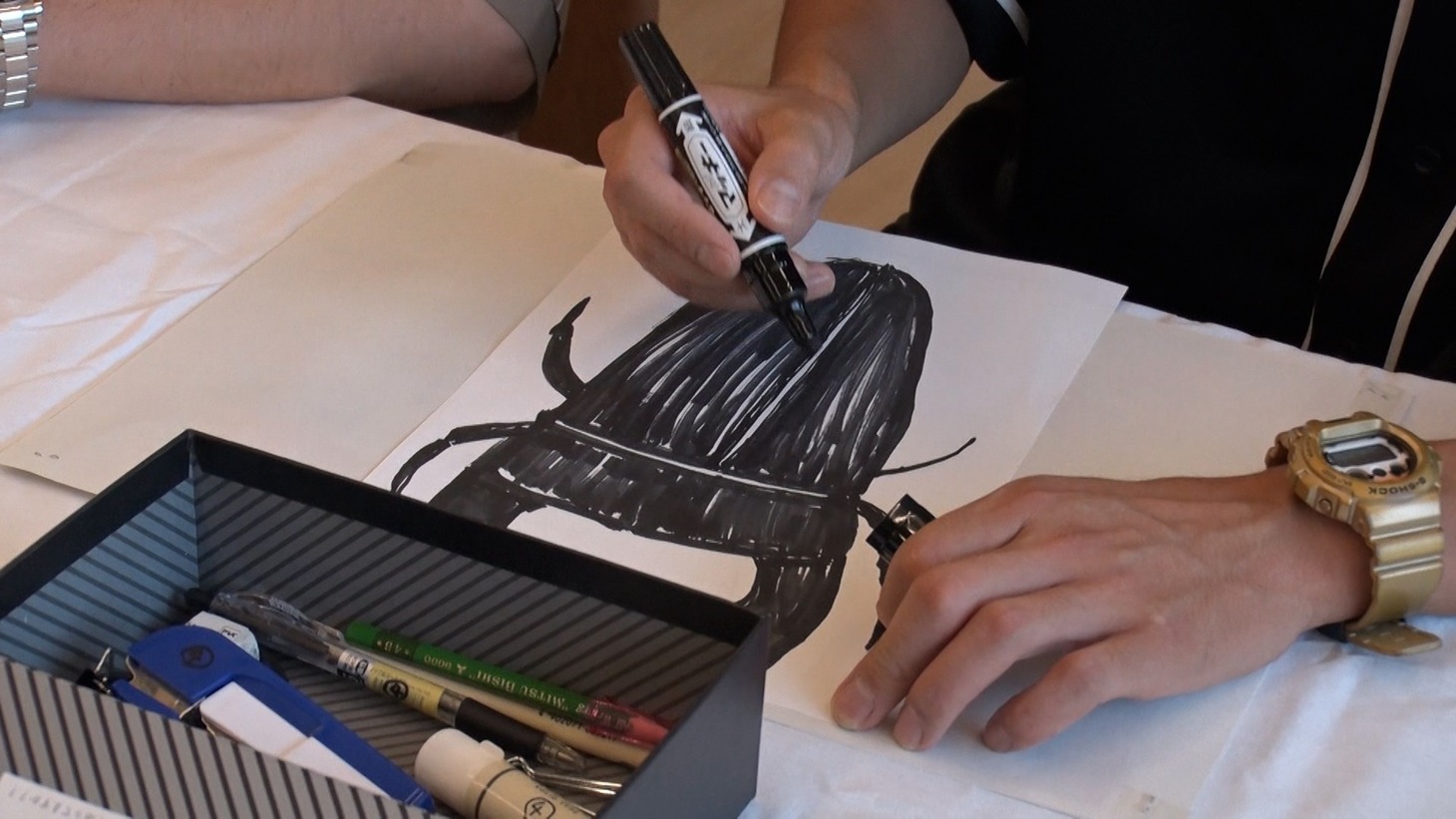 「フットマップ」のワンシーン