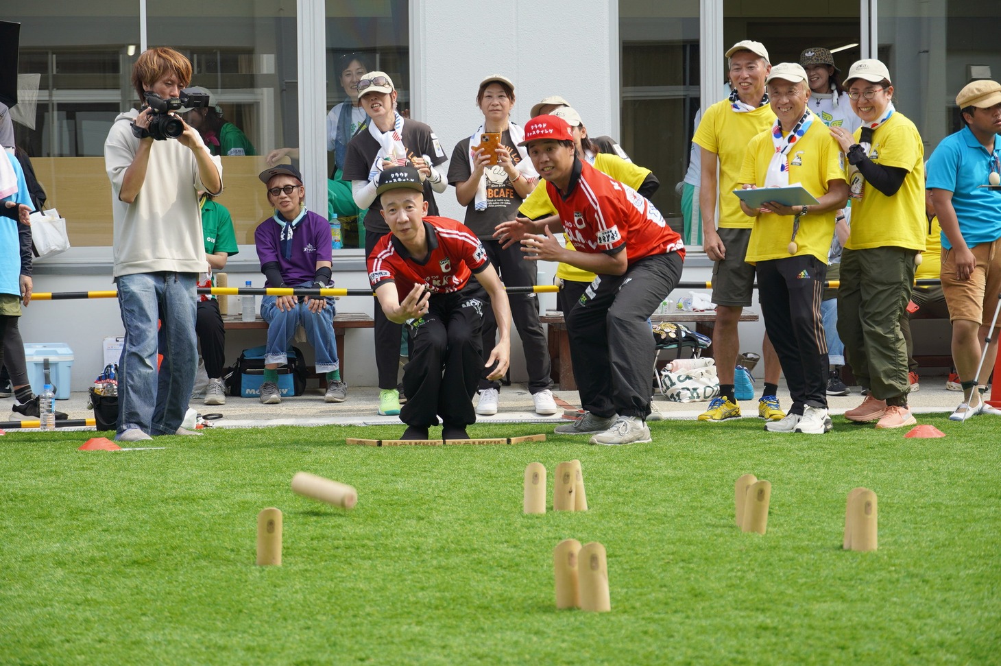 モルックのワンシーン