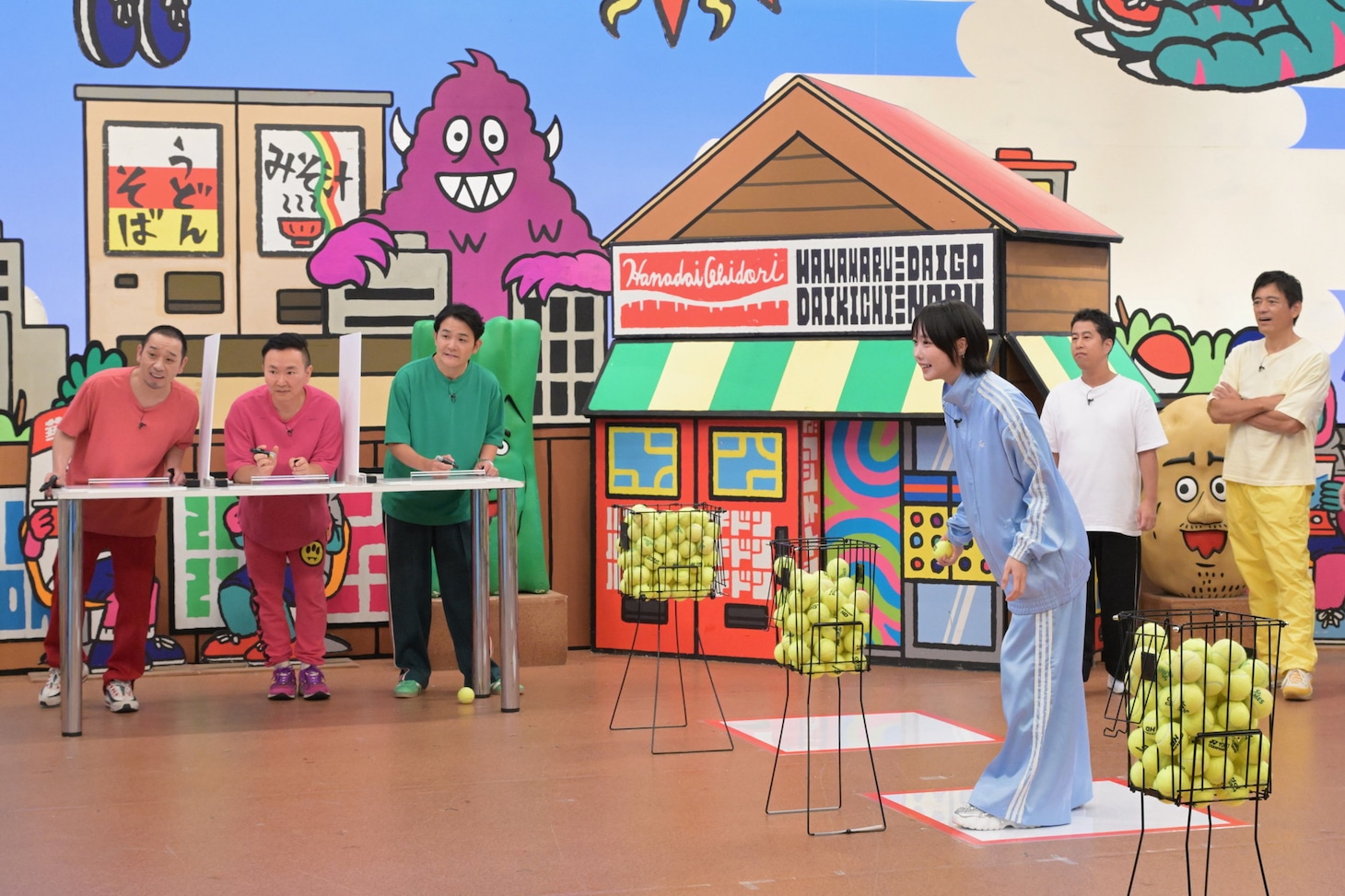 「火曜は全力！華大さんと千鳥くん」のワンシーン