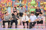 「アメトーーク!」の「仲良し同居芸人」回に出演する(前列左から)銀シャリ橋本&ガクテンソク奥田、5GAPクボケン&平成ノブシコブシ吉村&てつみち、(後列左から)紅しょうが・熊元プロレス&カベポスター浜田、すゑひろがりず南條&ななまがり森下