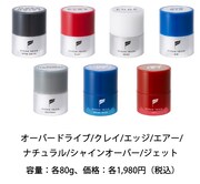 「オーシャントリコ」のスタイリングシリーズ