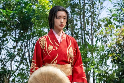 コント「敵討ち」に参加する河合優実