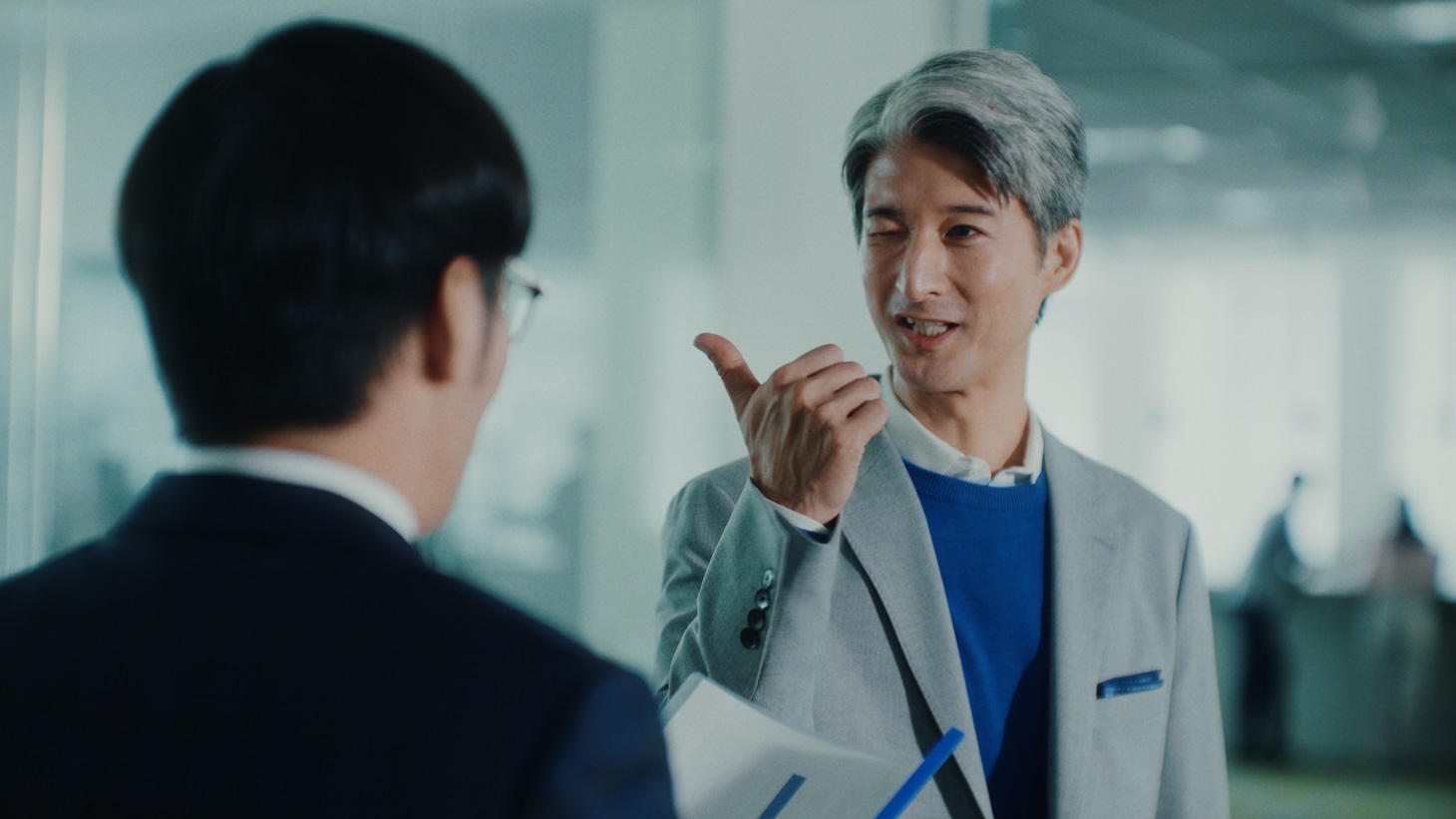 「OpenWork」のCM「成長環境」編より