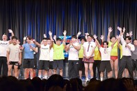 「クリスタルジム神7総選挙」の「神7」が揃ったエンディング