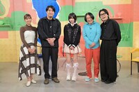 左から、三谷紬アナ、佐久間宣行、あの、永野、令和ロマンくるま