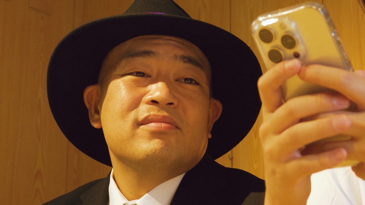 “笑ゥもんくまん”に変身したギャロップ林