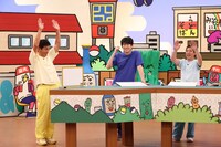 左から博多華丸・大吉、さらば青春の光・森田