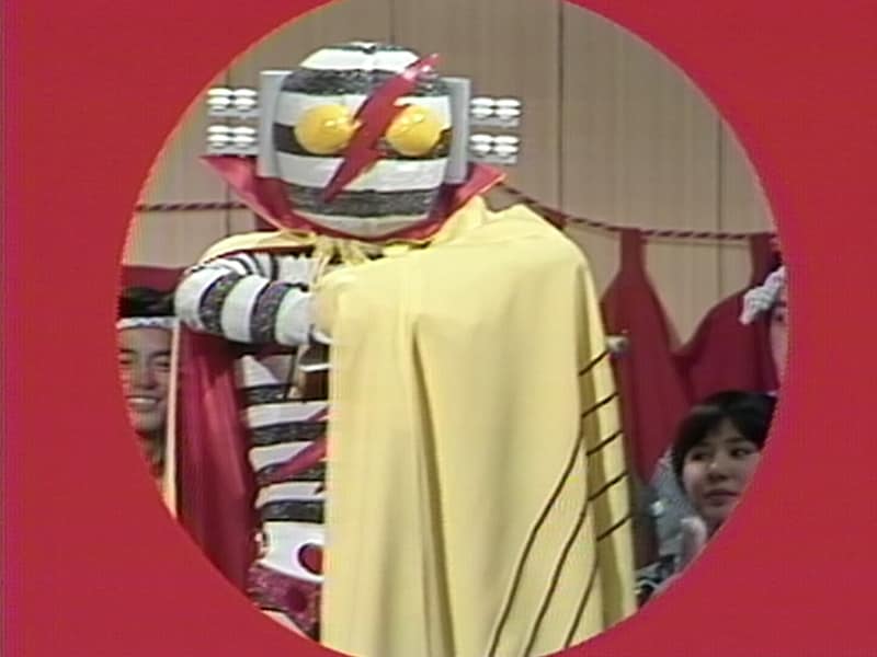 デンセンマン。デザインは石ノ森章太郎が手がけた