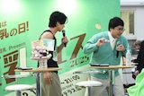 そそくさと退場するマヂカルラブリー