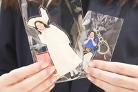 「田辺のお茶会」で販売されるアクリルキーホルダー