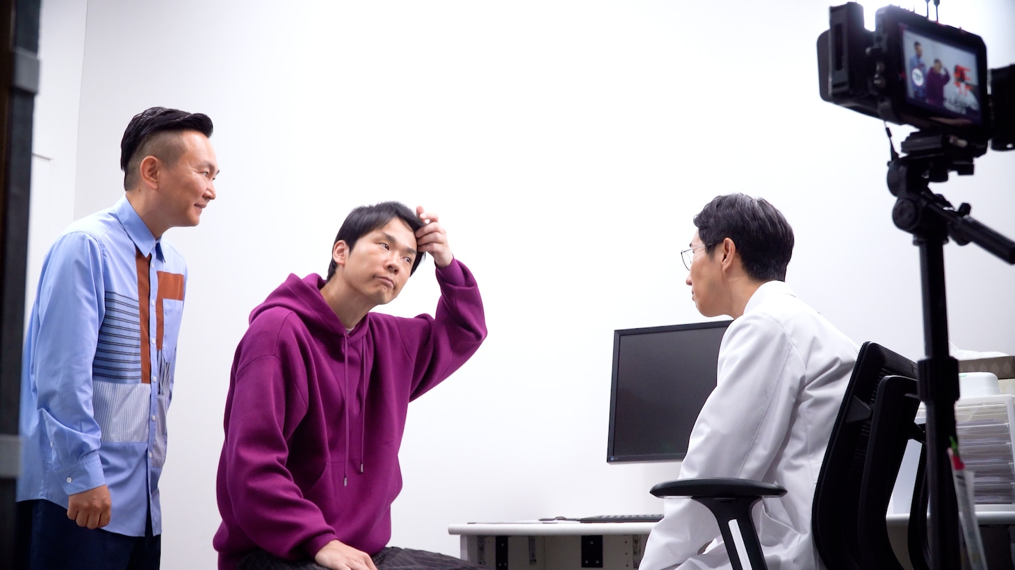 メイキングのワンシーン
