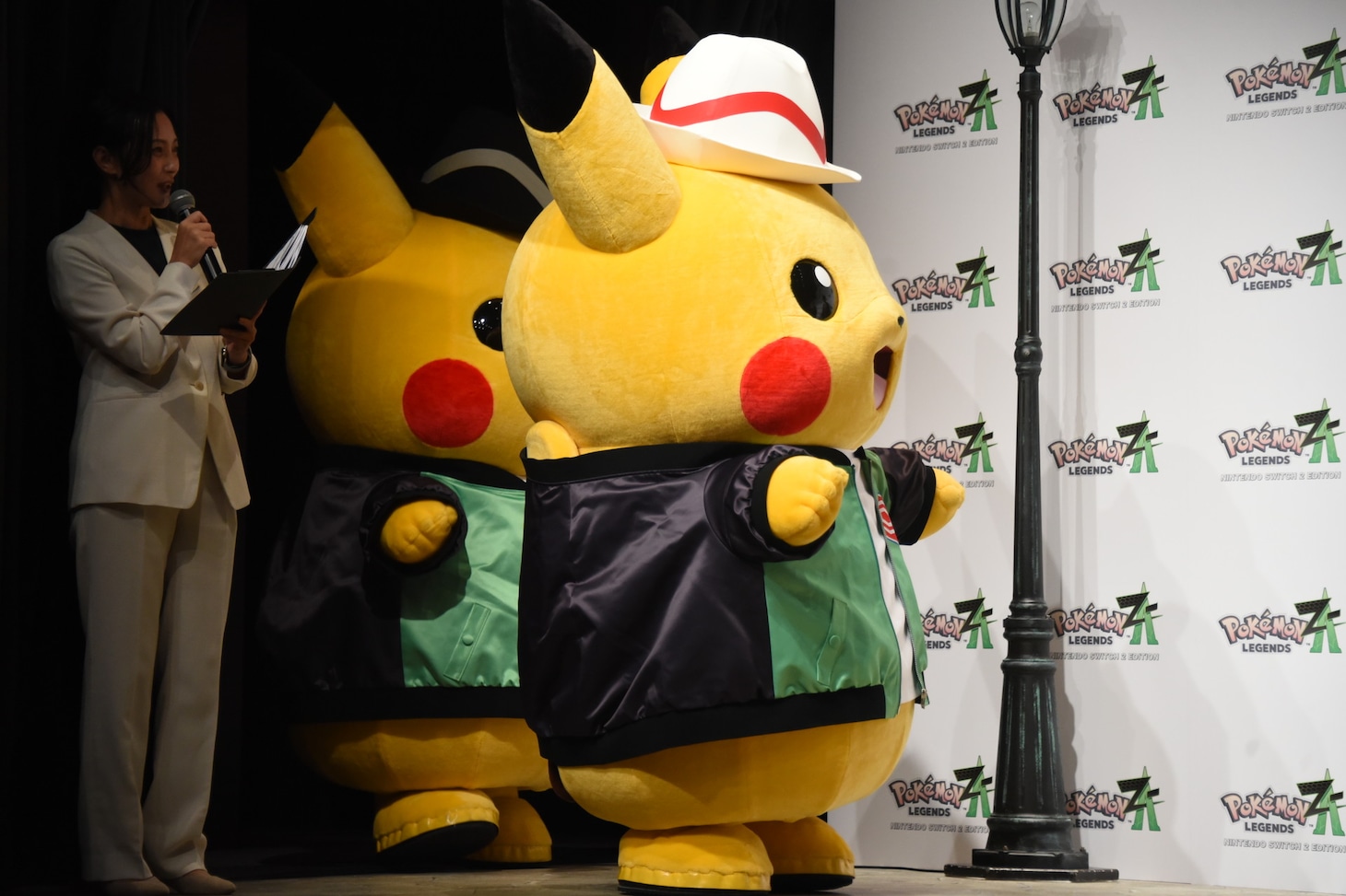 イベントの終盤に登場したピカチュウ