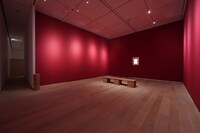 「浜田雅功展『空を横切る飛行雲』」展示会場内の様子