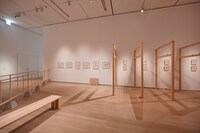 ダウンタウン浜田雅功が自身初の個展に来場　100枚描き下ろし「自分なりに一生懸命描いたつもり」