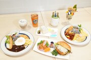 コラボカフェ「喫茶 はまだまさとティー」で提供されるメニュー