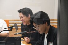 青色1号カミムラ（左）と仮屋そうめん（右）