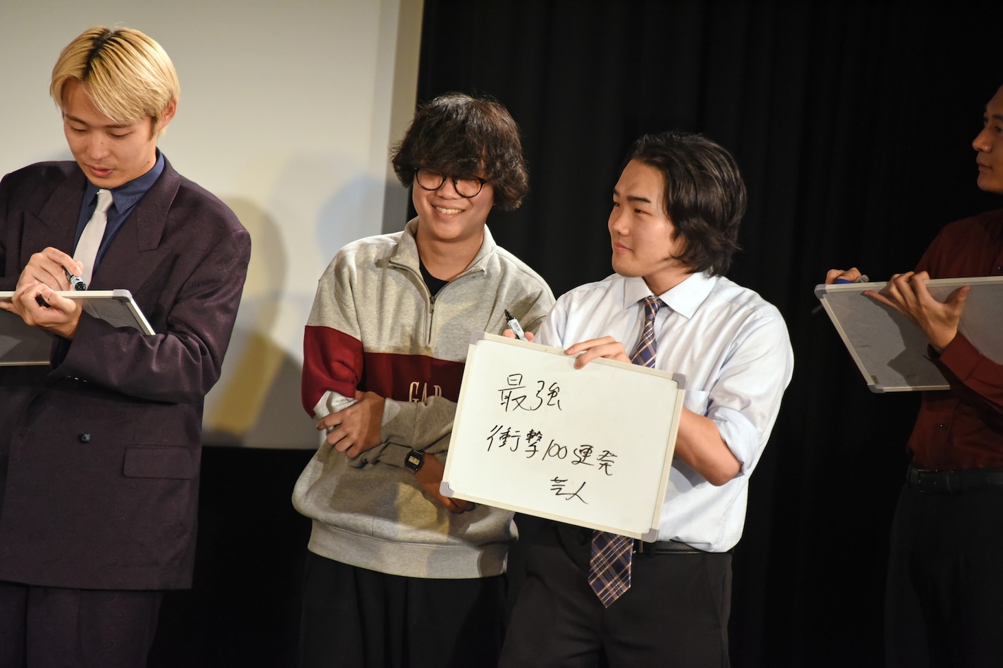 企画コーナー「全組最強○○」の様子