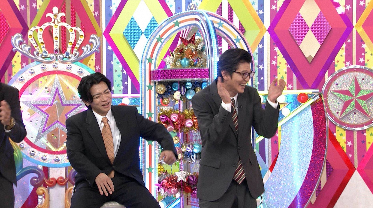 左から、マヂカルラブリー・野田クリスタル、モグライダー芝