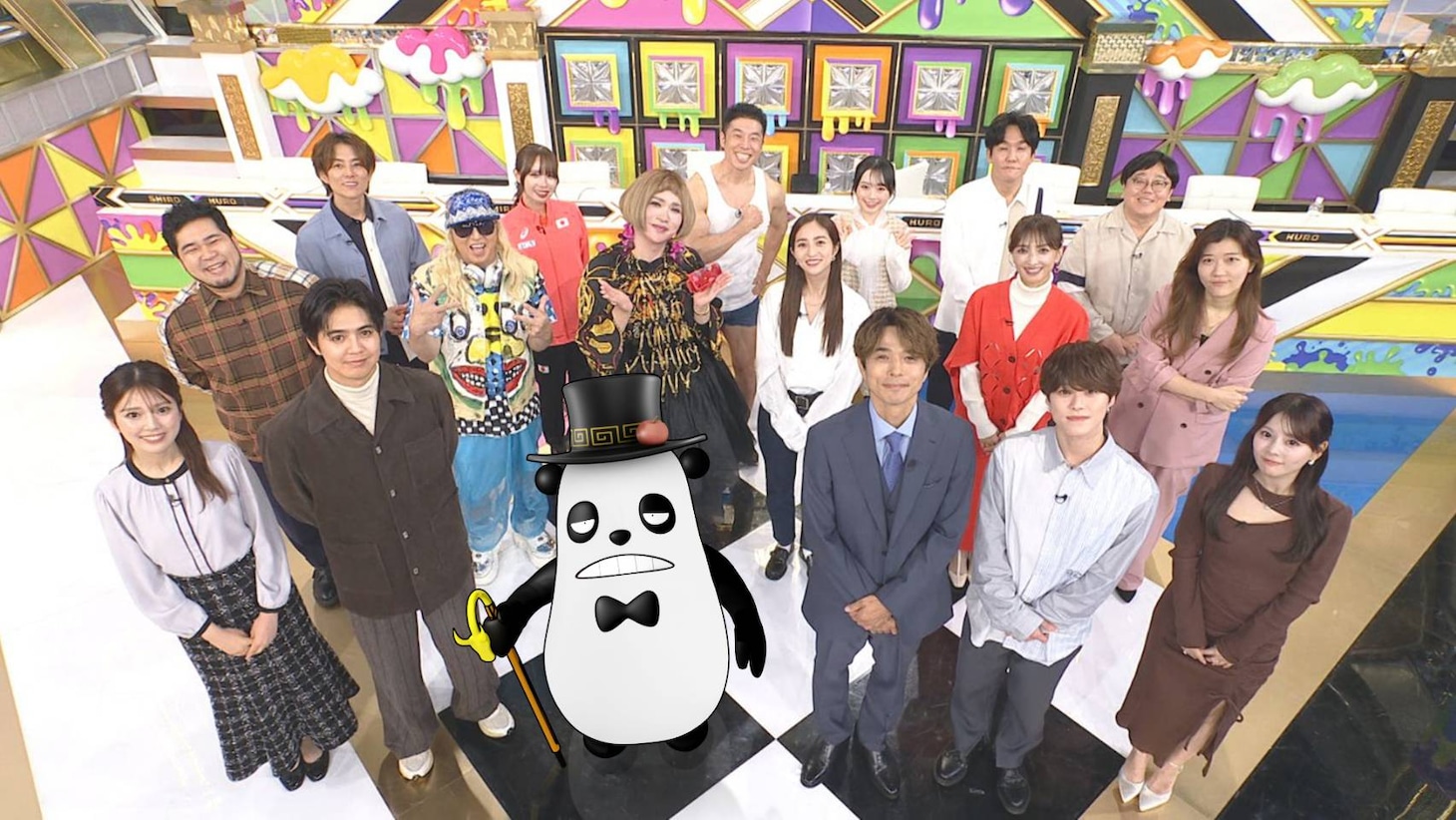 「即決二択クイズ!!シロクロ」の出演者たち