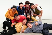 新番組「コント・デ・ンガナ」に出演する、ロングコートダディ、セルライトスパ、ニッポンの社長、蛙亭