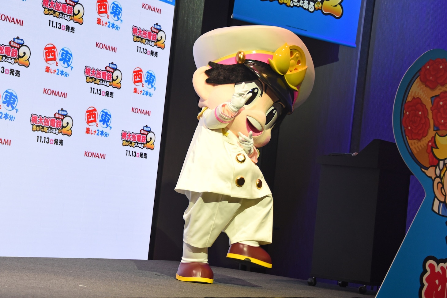 発表会が始まるまでダンスで場を繋ぐ桃太郎