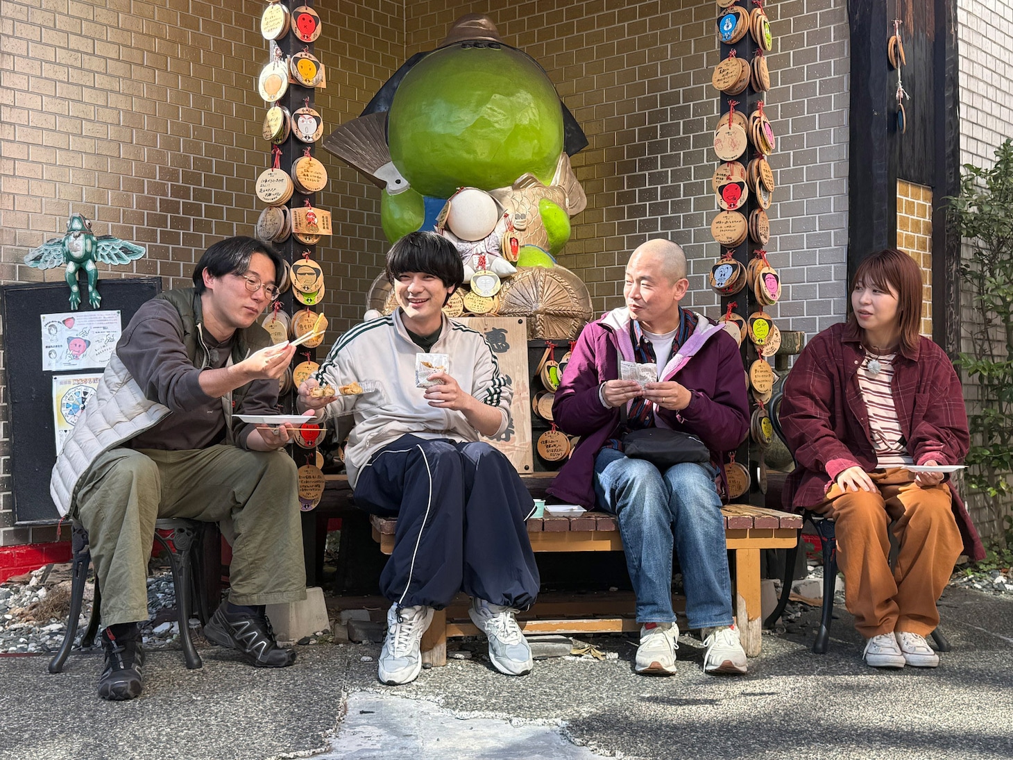 ダウ90000蓮見、Aマッソ加納、ザ・マミィ林田、上田航平が4人旅を終えてネタ執筆開始