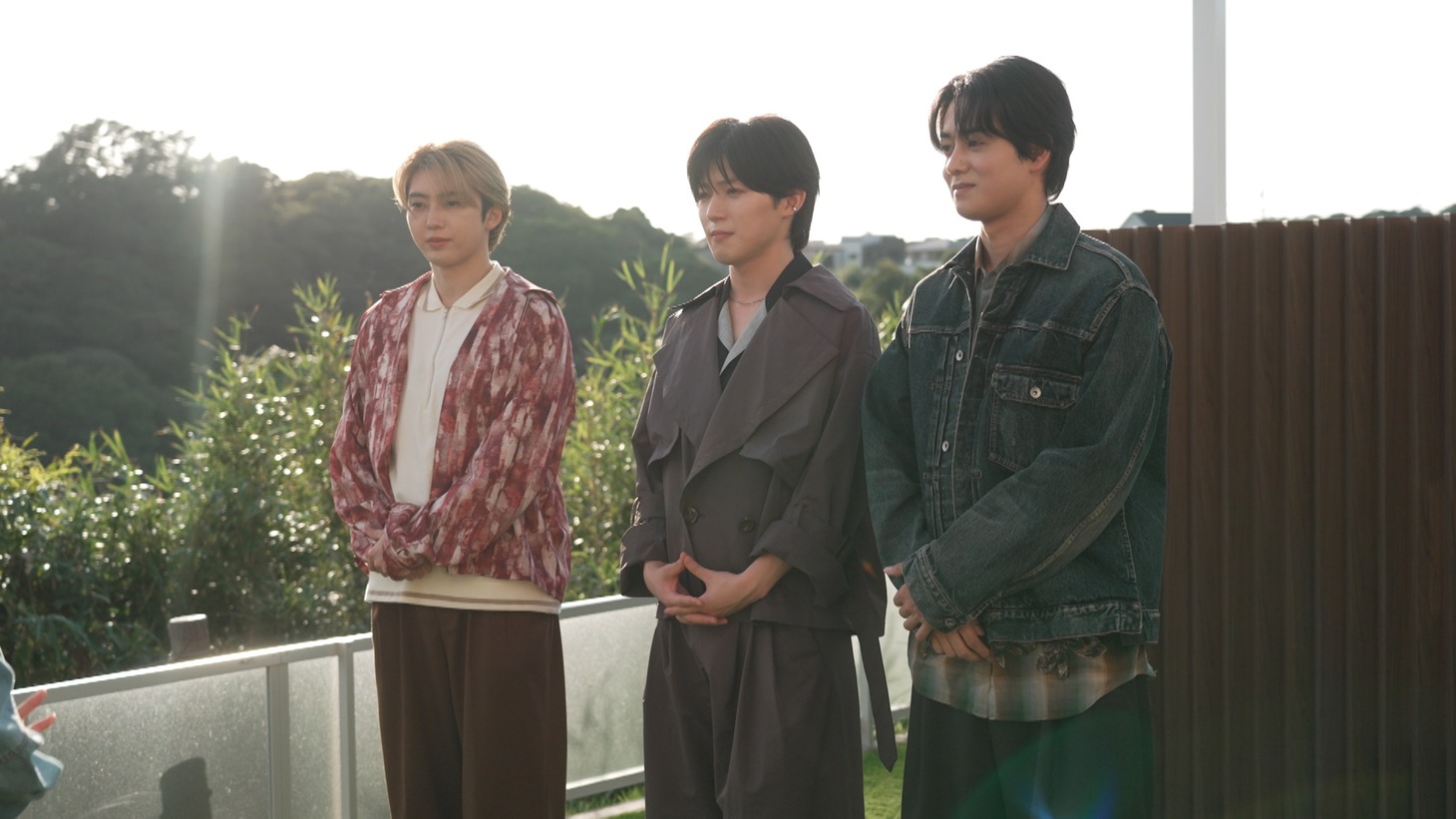 左から、ユーキ、西山智樹、前田大輔